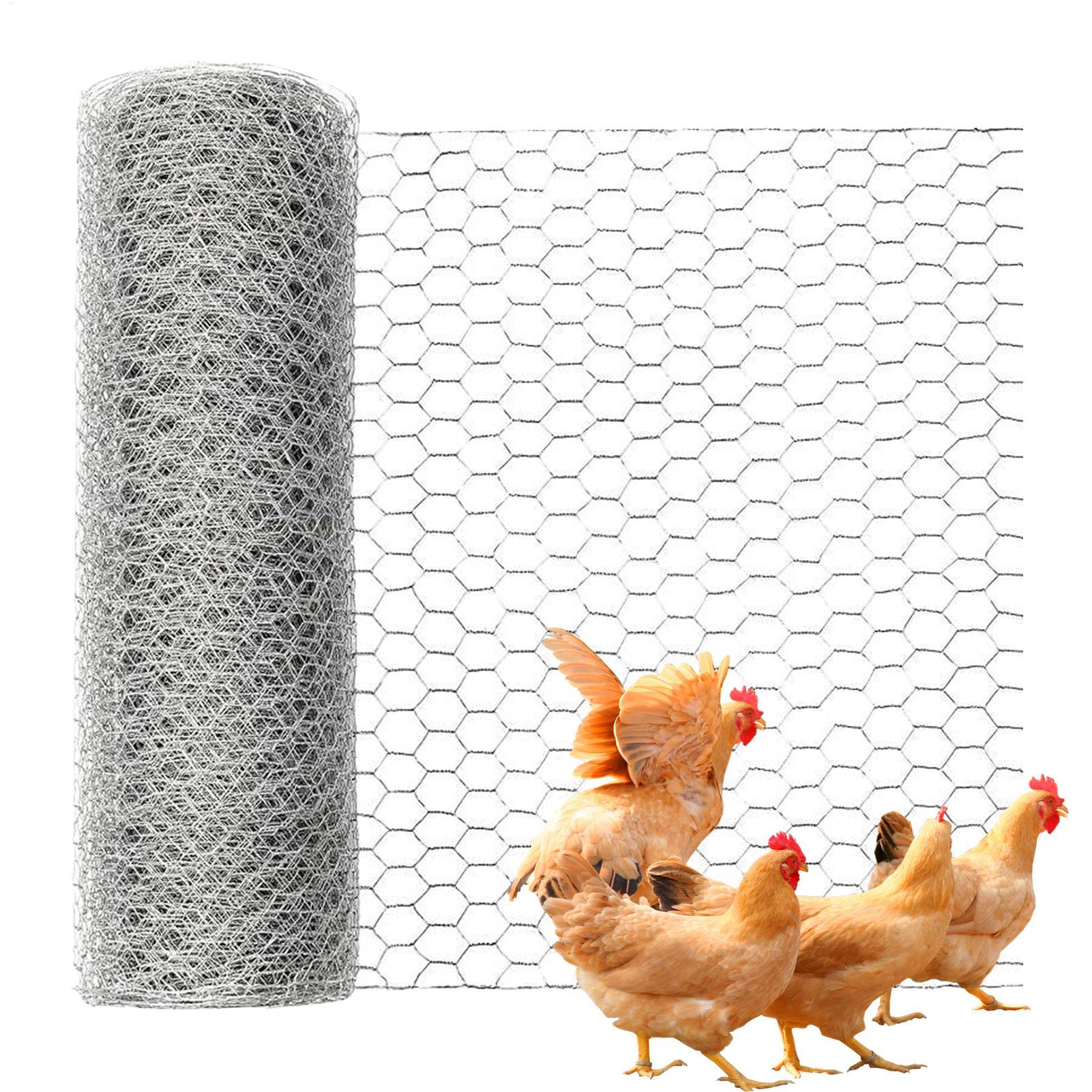 Rabbit Cage Wire - شبكة سياج زراعي للدواجن بطول 5م/10م/15م،