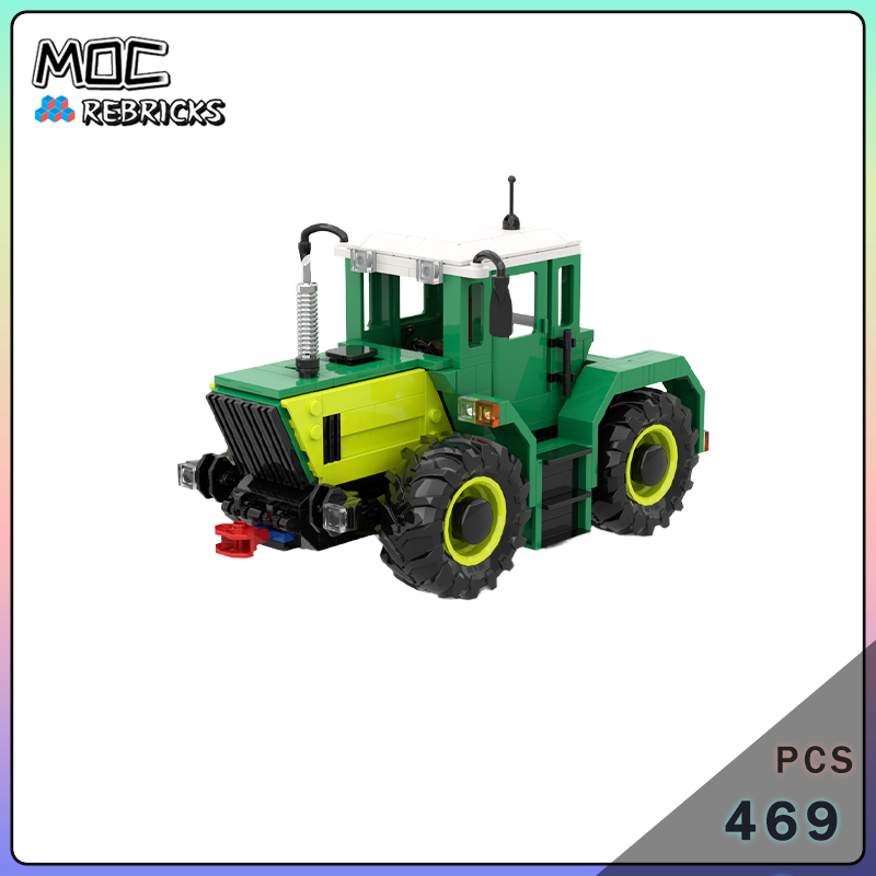 Farming And Agriculture Pdf - مجموعة مكعبات بناء جرار زراعي ثقيل