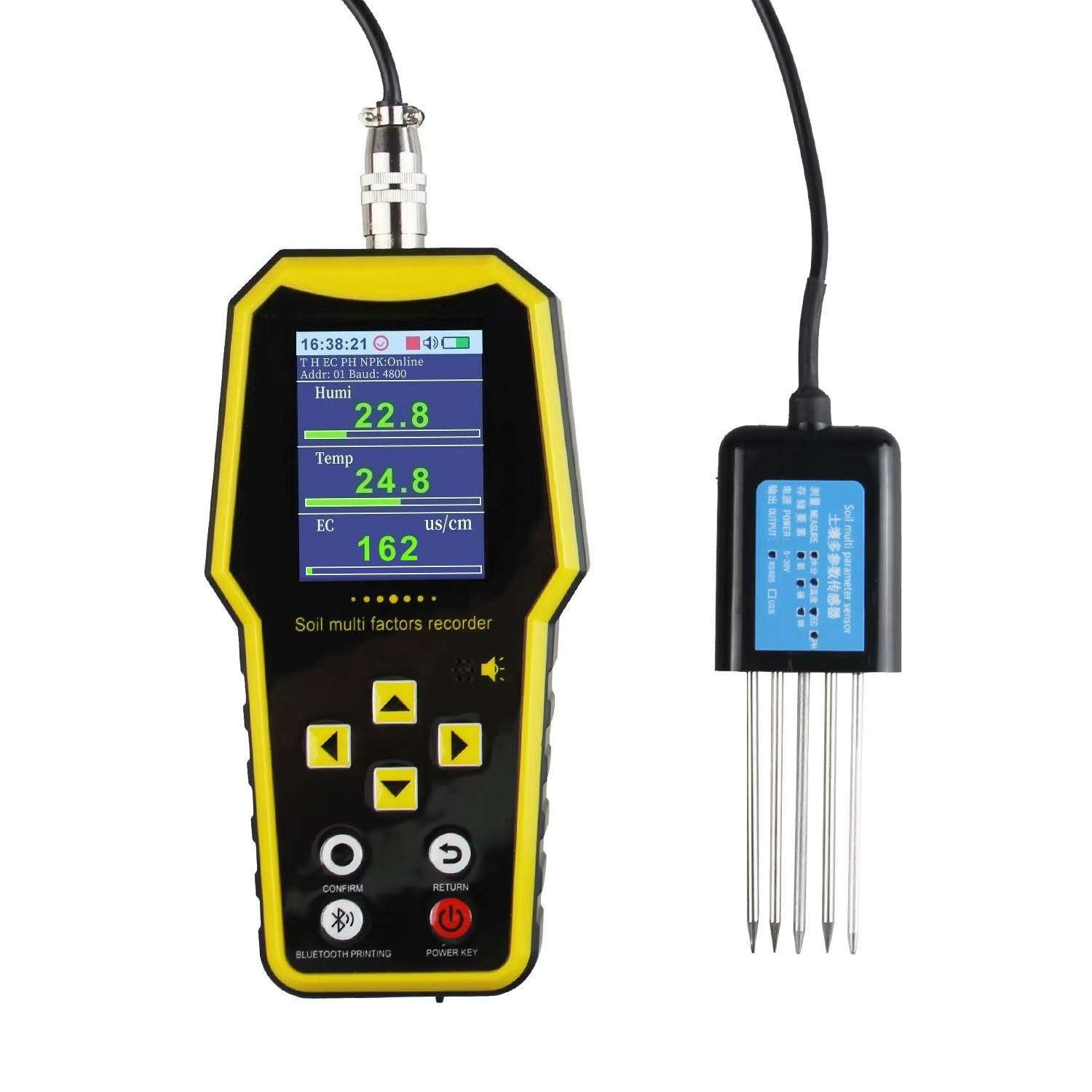 Soil Moisture Sensor - جهاز استشعار رطوبة التربة المحمول 7