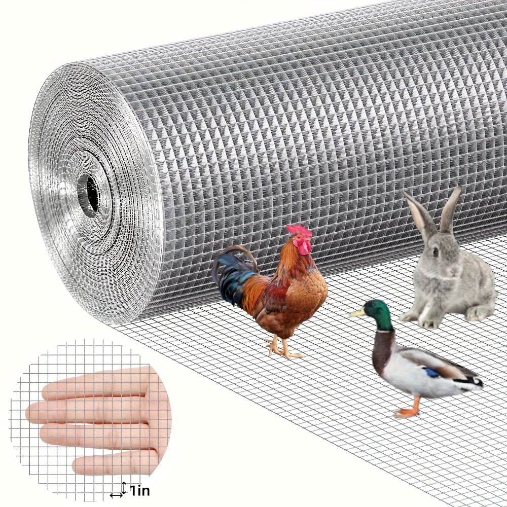 Rabbit Cage Wire - لفائف شبكية ملحومة مجلفنة عالية التحمل