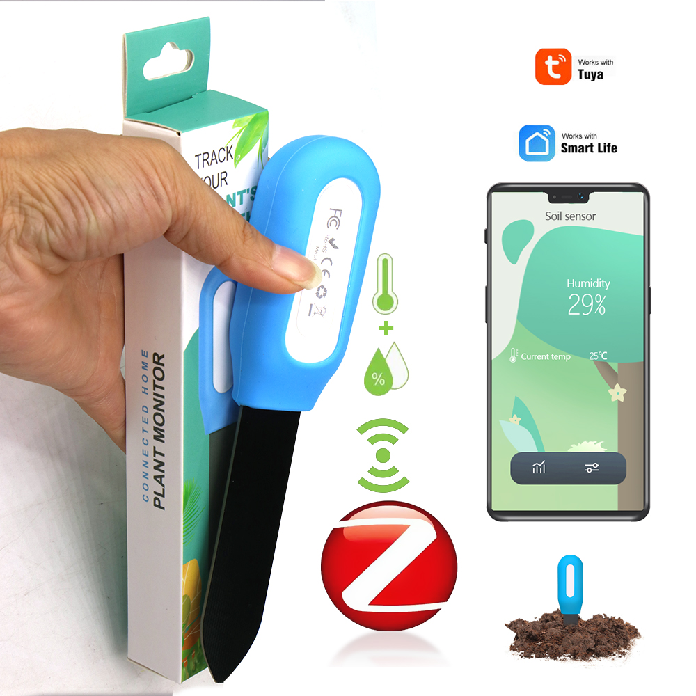 مستشعر التربة زيجبي الذكي للمن - مراجعة Soil Moisture Sensor وسعره