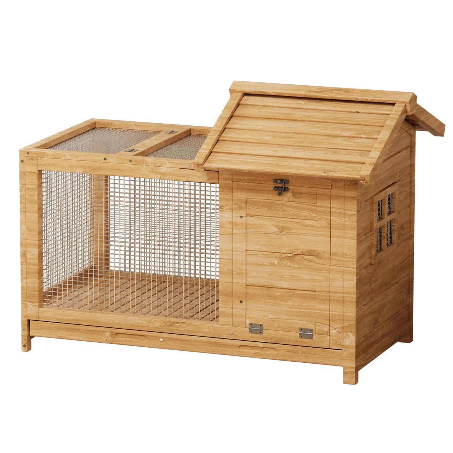 قفص أرانب خشبي للاستخدام الداخ - مراجعة Rabbit Cage Wire وسعره