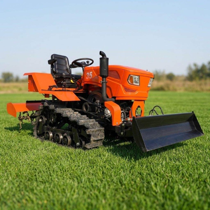 جرار زاحف رباعي الدفع بقوة 35  - مراجعة Agriculture Farming Equipments وسعره