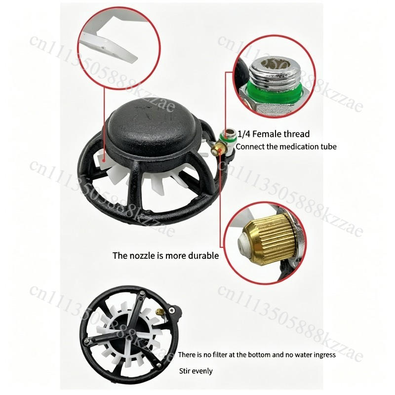 خلاط ومقلب كيميائي زراعي للمزا - مراجعة Farming Pump For Agriculture وسعره