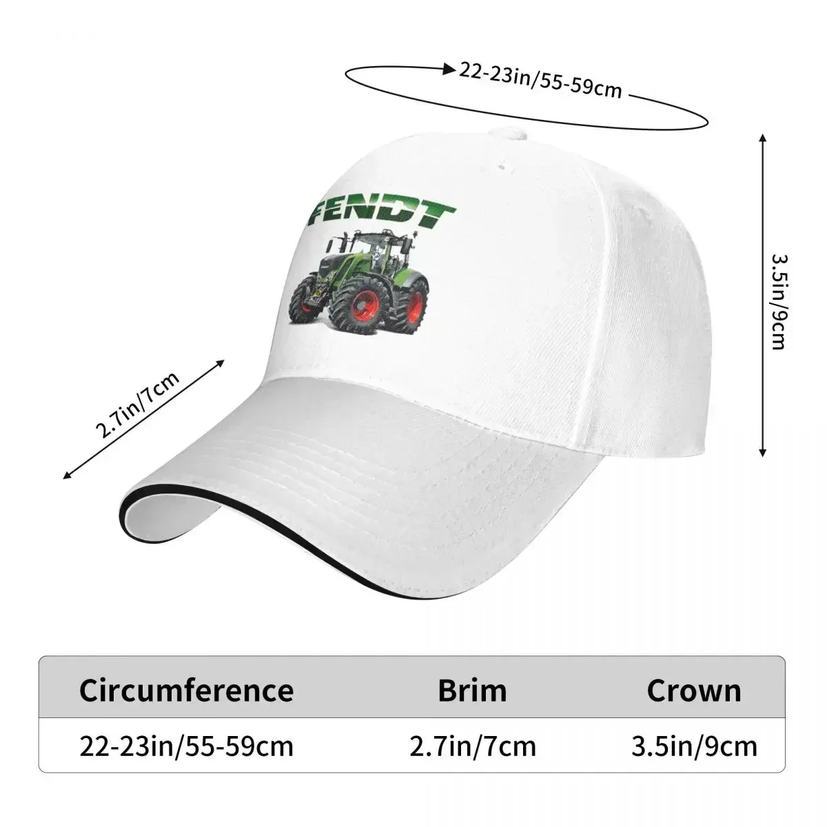 قبعة بيسبول جديدة بتصميم جرار  - مراجعة Agriculture Farming Hats وسعره