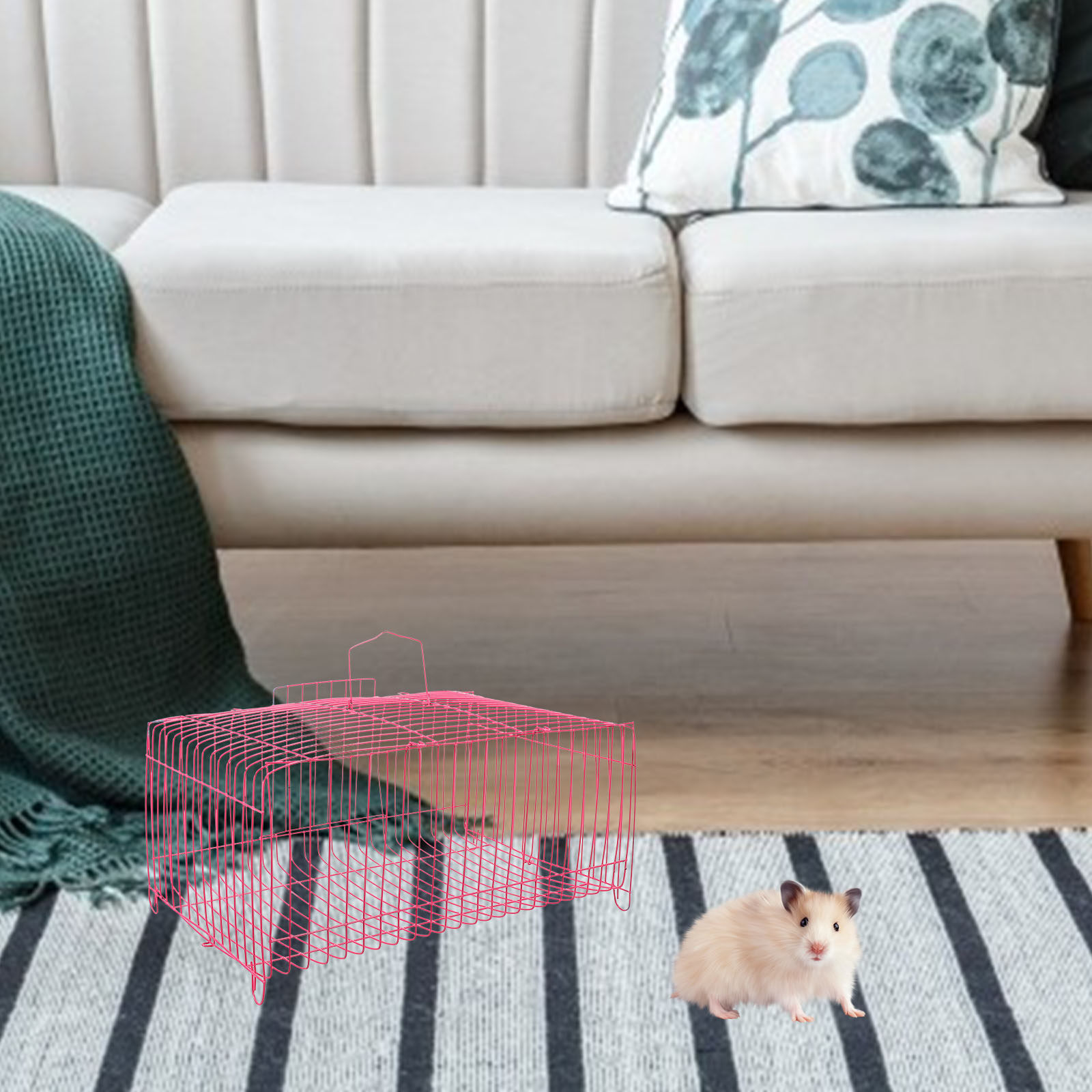 قفص طيور محمول يدويًا مصنوع من - مراجعة Rabbit Cage Wire وسعره